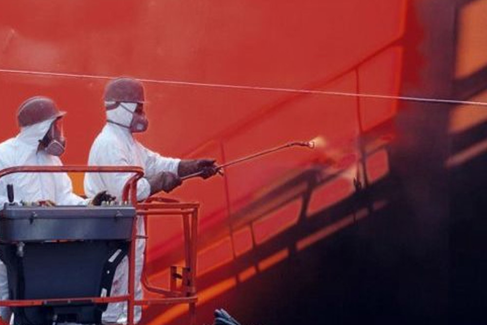 Paints Supplies Protecting Vessels